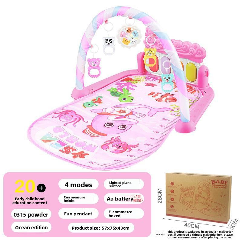 Baby Activity Gym with Musical Kick Piano